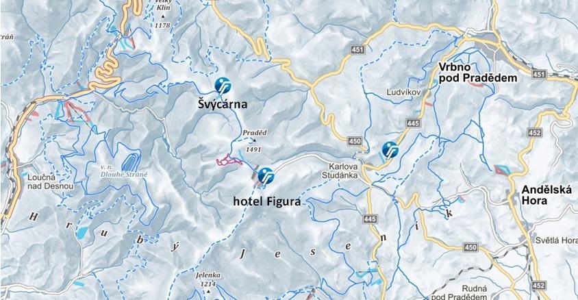Hotel Figura Malá Morávka エクステリア 写真